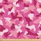 Ambesonne Camo Print Fabric by The Yard Repetitive Pattern of Abstract Camouflage Shapes in Spring Tones Decorative Water Resistant Material for Outdoor & Indoor Furnishing Sewing 1 Yard Pink Blush